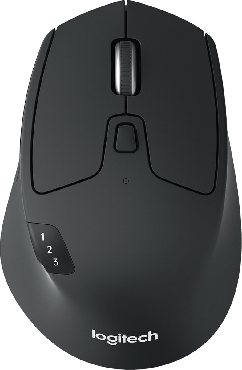 Logitech M720 Triathlon - Mus - Optisk - 7 knapper - Sort