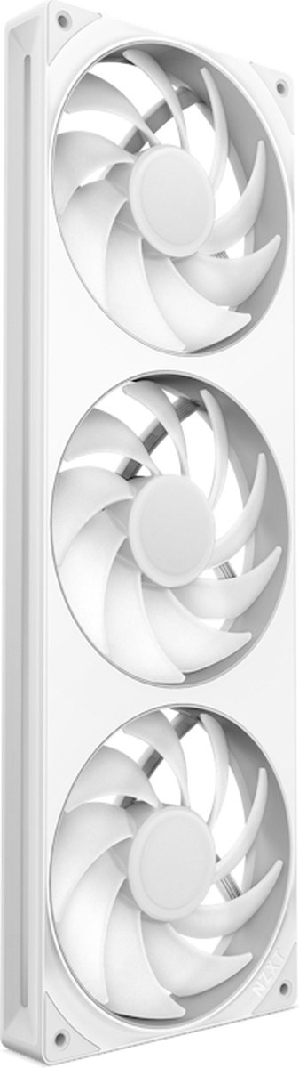 NZXT F360 RGB CORE UNIBODY - 360mm - Kabinet køler - Hvid - 30 dBA
