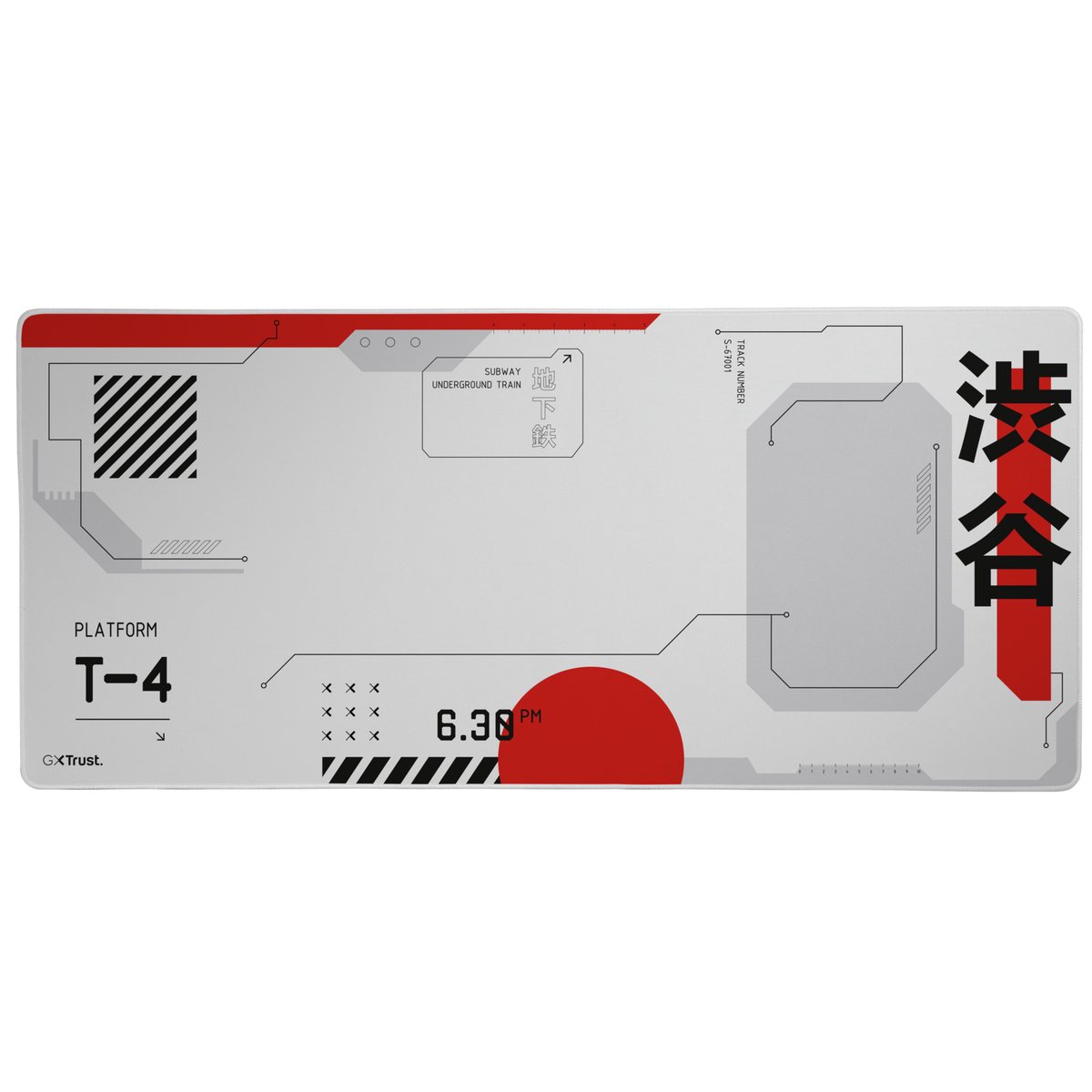 Trust GXT759 XXL MOUSEPAD - JAPAN WHITE