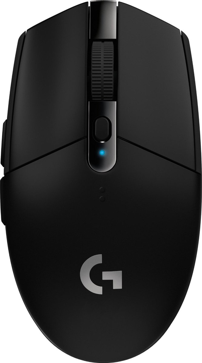 Logitech G305 LIGHTSPEED - Black - Gaming Mus - Optisk - 6 knapper - Sort