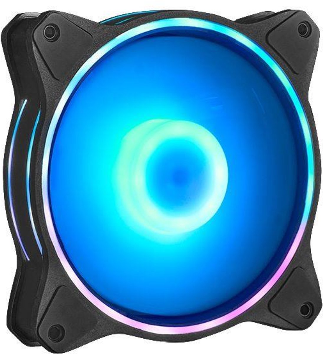 Chieftec ZF-1225RGB - case fan - Kabinet køler - 120mm - Sort