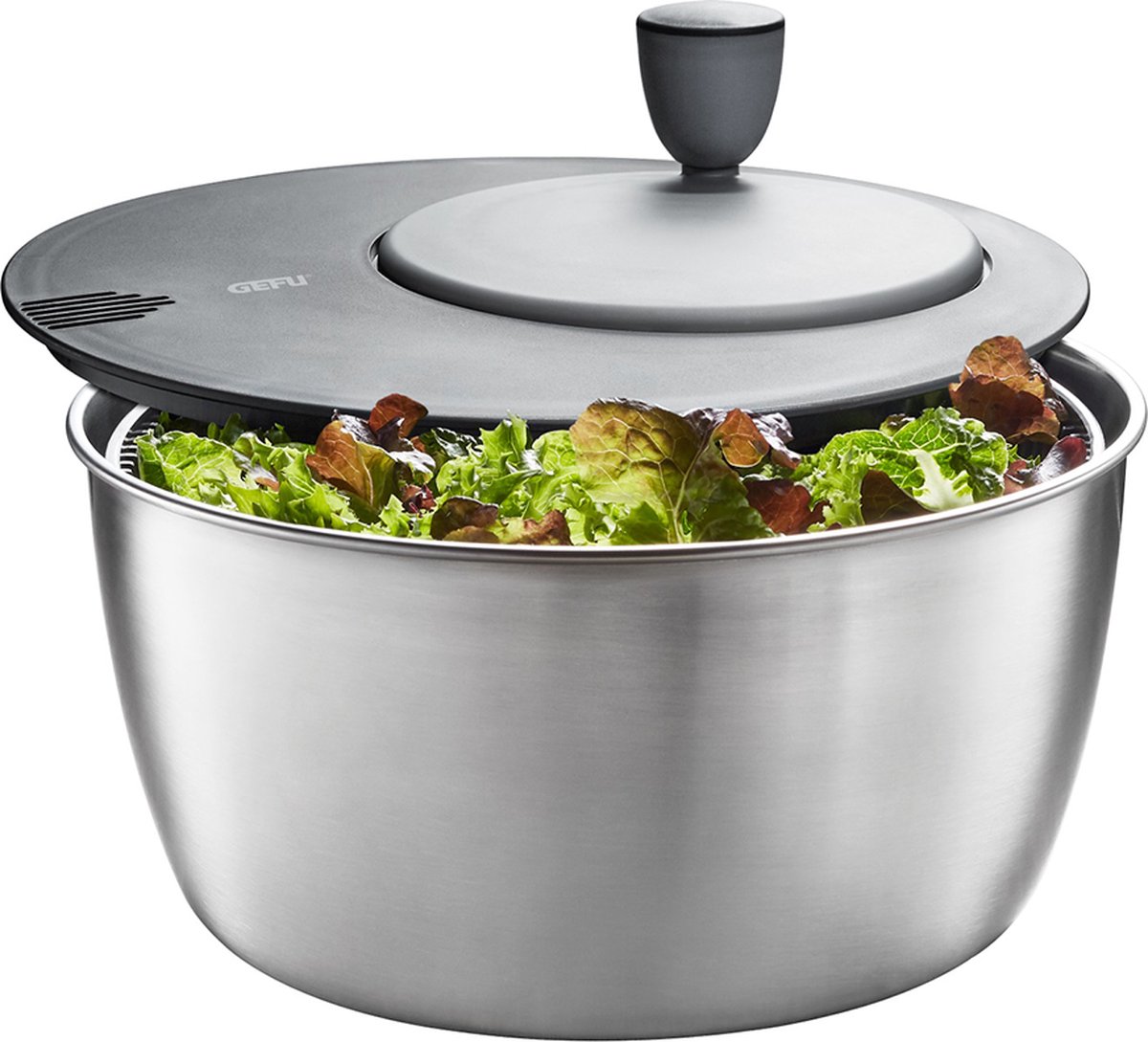 GEFU Salatslynge rustfrit stål 3L ROTARE s/h