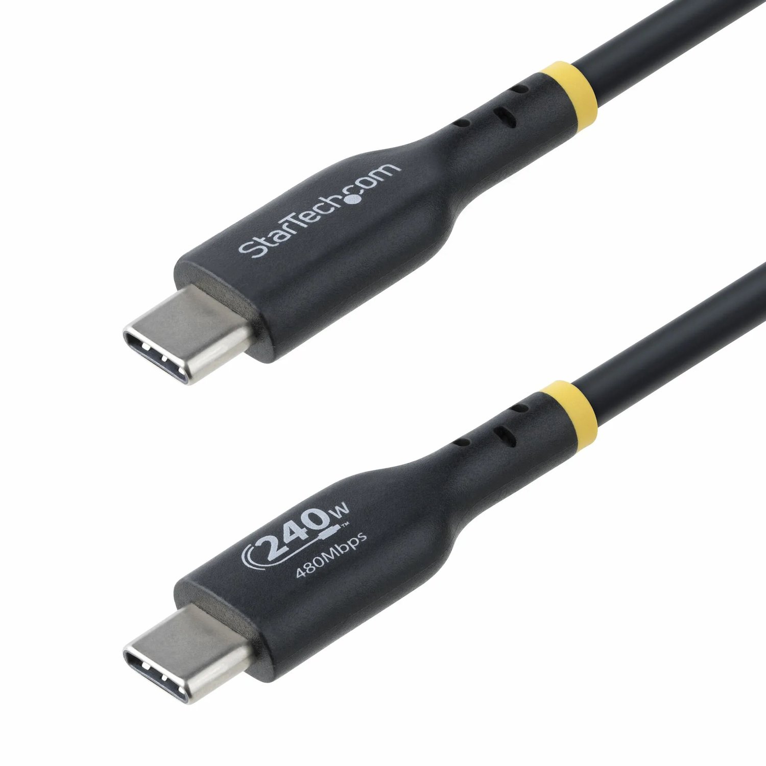 StarTech.com 4m USB C Charging Cable USB-IF Certified USB-C Cable 240W - USB-C cable - 24 pin USB-C to 24 pin USB-C - 4 m