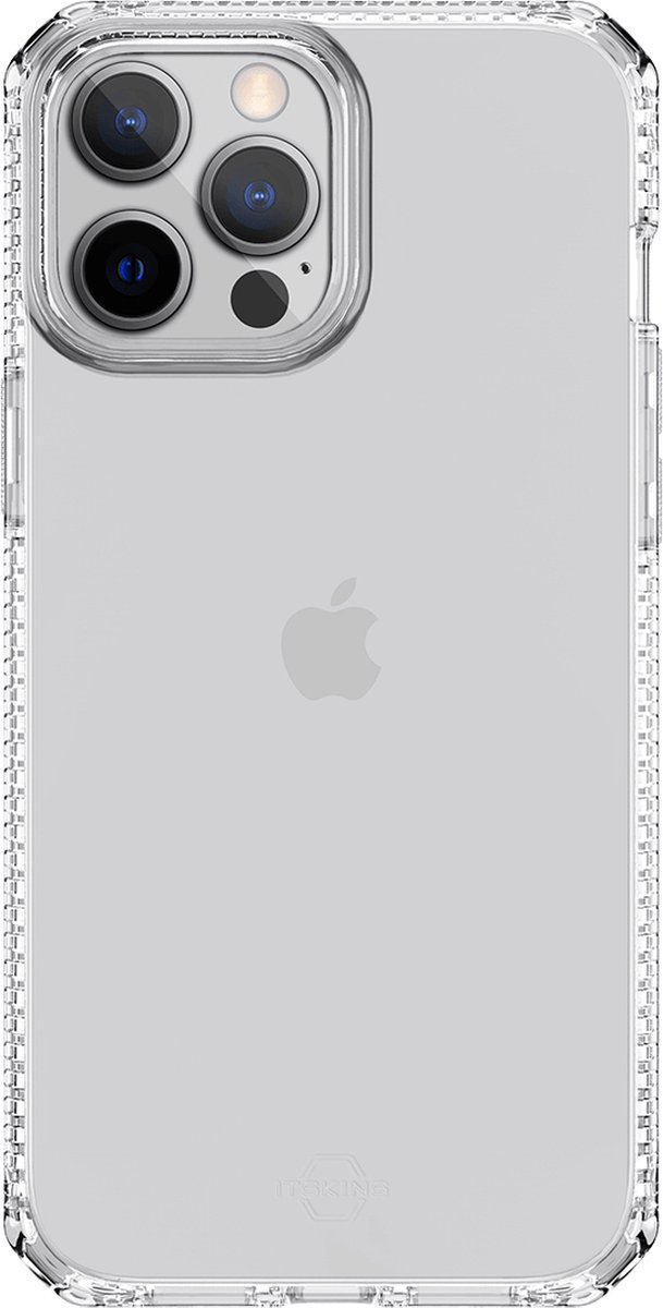 ITSKINS FERONIABIO CLEAR cover for iPhone 13 Pro Max / 12 Pro Max®. Transparent