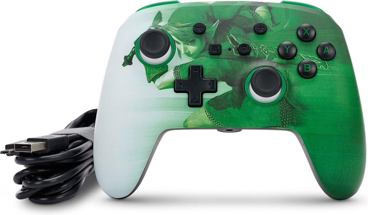 PowerA Enhanced kablet controller til Nintendo Switch - Heroic Link - Wired - Nintendo Switch