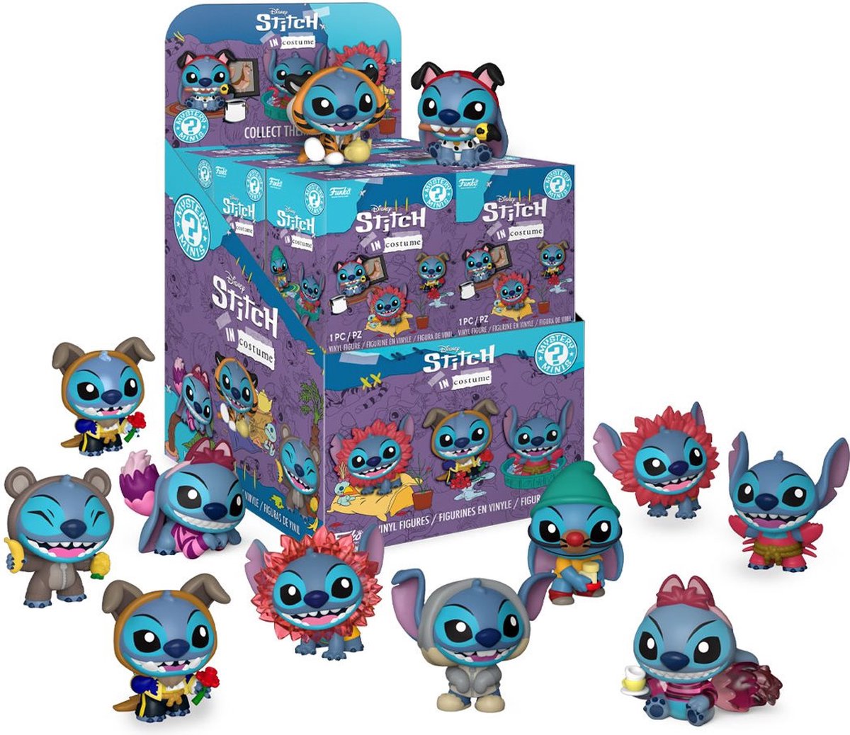 Funko! - Funko Mystery Minis Stitch in Costume CDU
