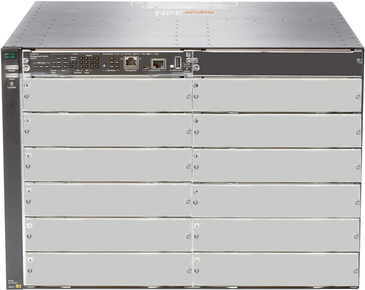 Hewlett Packard Enterprise Aruba 5412R zl2 Switch