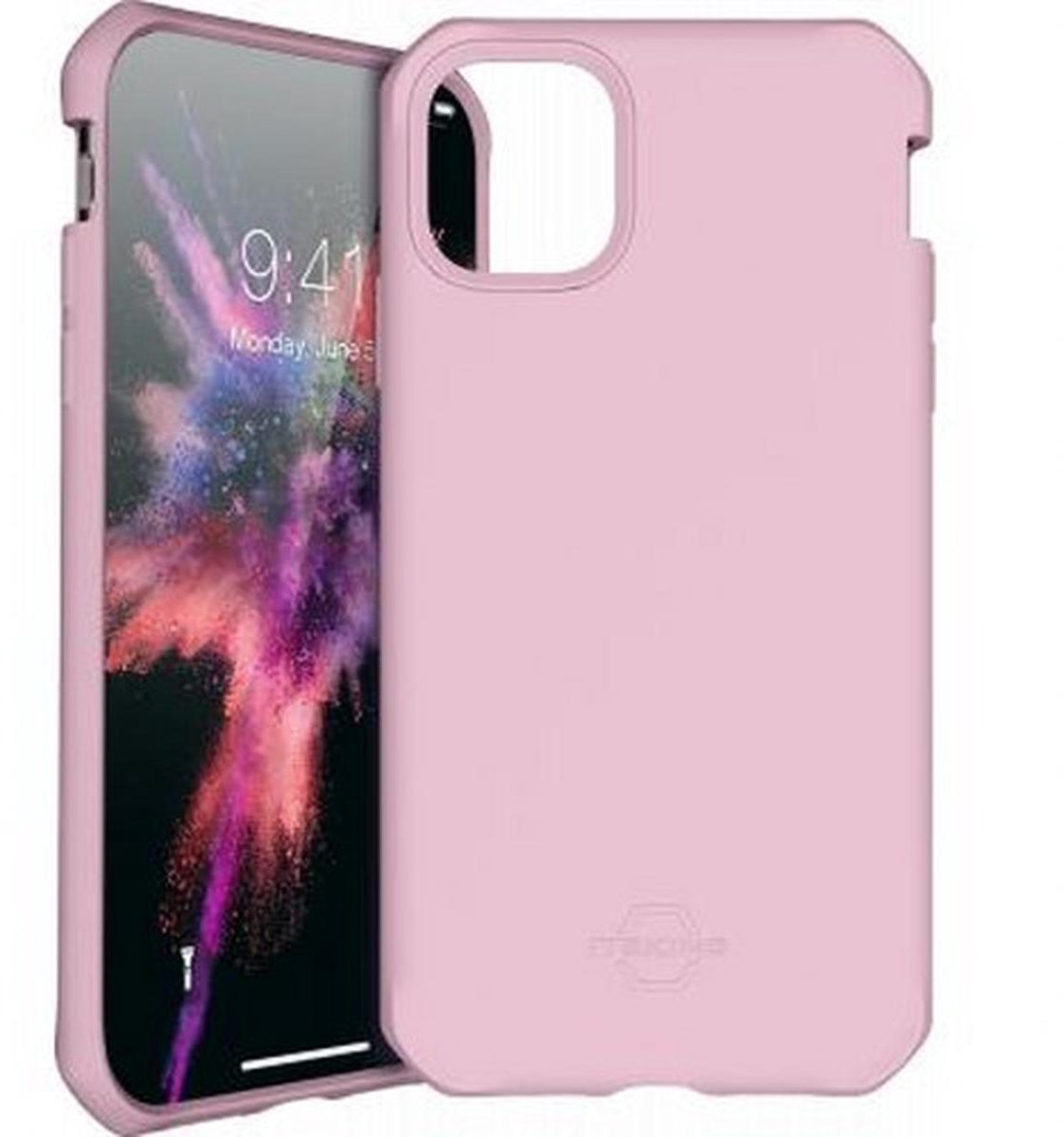 ITSKINS SPECTRUM SOLID cover for iPhone 11 Pro Max / XS Max®. Pink