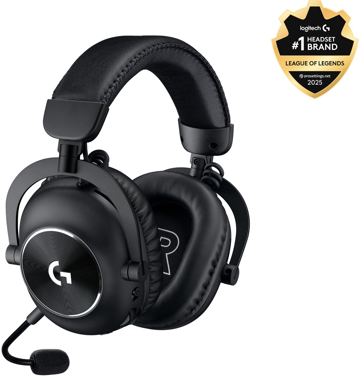 Logitech G PRO X 2 - LIGHTSPEED Wireless Gaming Headset - Sort