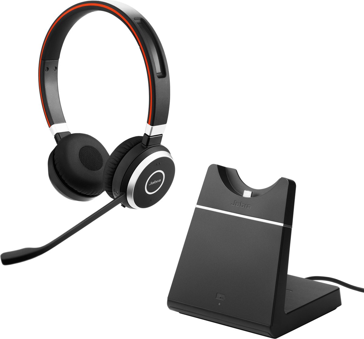 Jabra Evolve 65 UC Stereo w/ Charging Stand