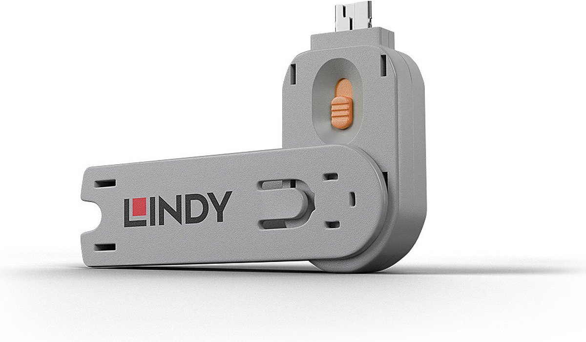 Lindy USB Type A Port Blocker Key - USB port blocker