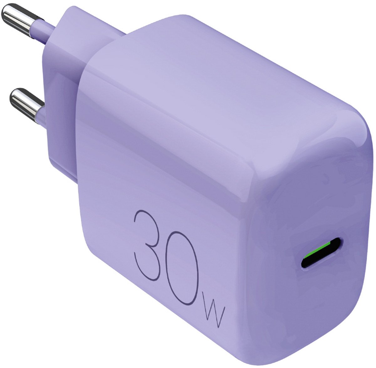 Puro Pro Lite 30W USB-C wall charger - purple