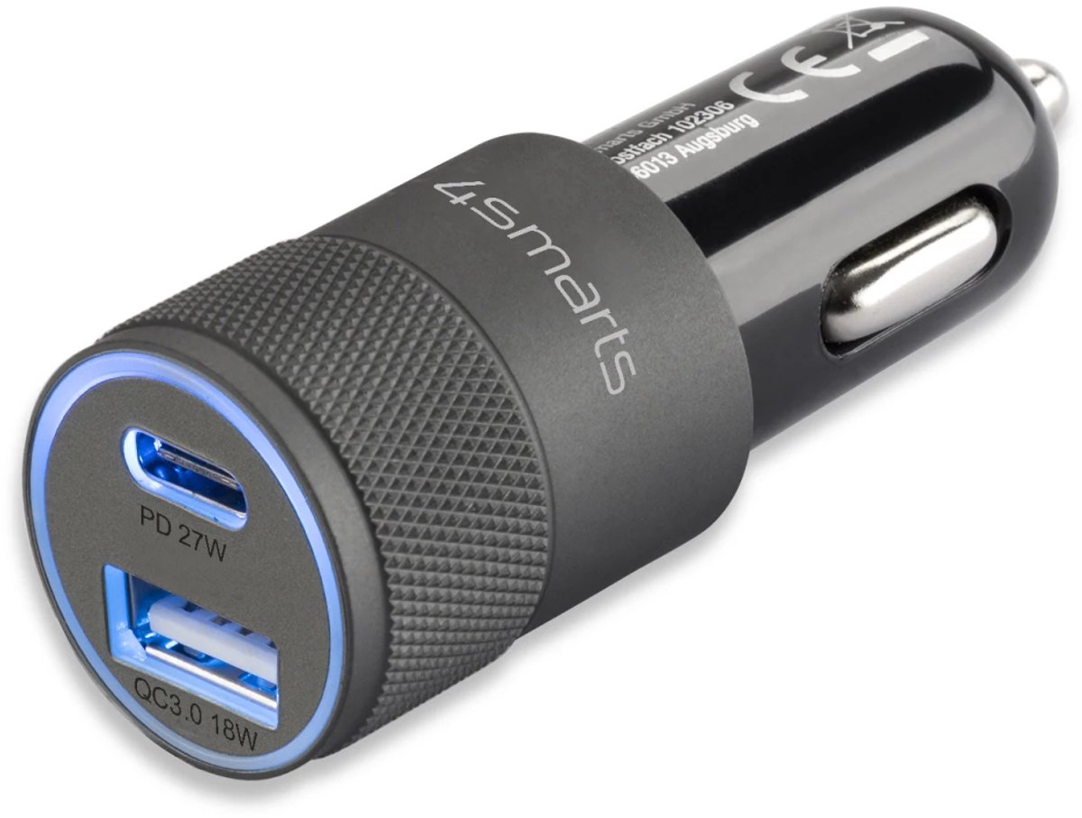 4smarts Car Charger Rapid+ 27 W