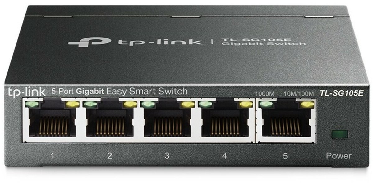 TP-Link TL-SG105E 5-Port Gigabit Easy Smart Switch