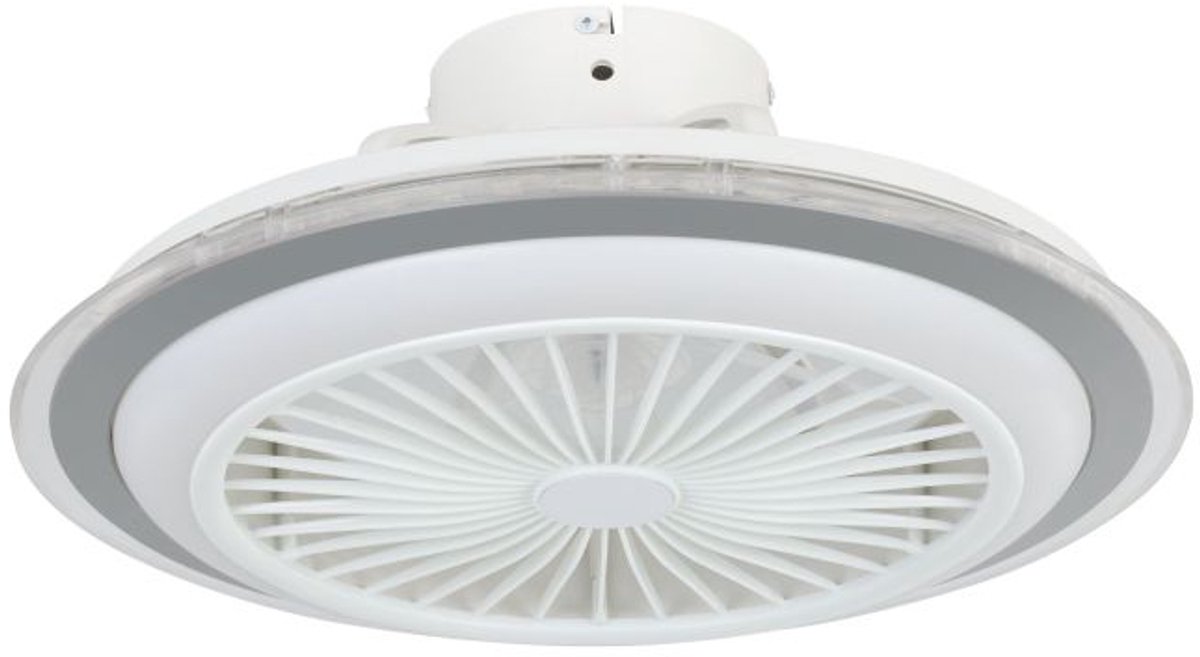 EGLO ALBUFEIRA VENTILATOR TW AC HVID/GRÅ