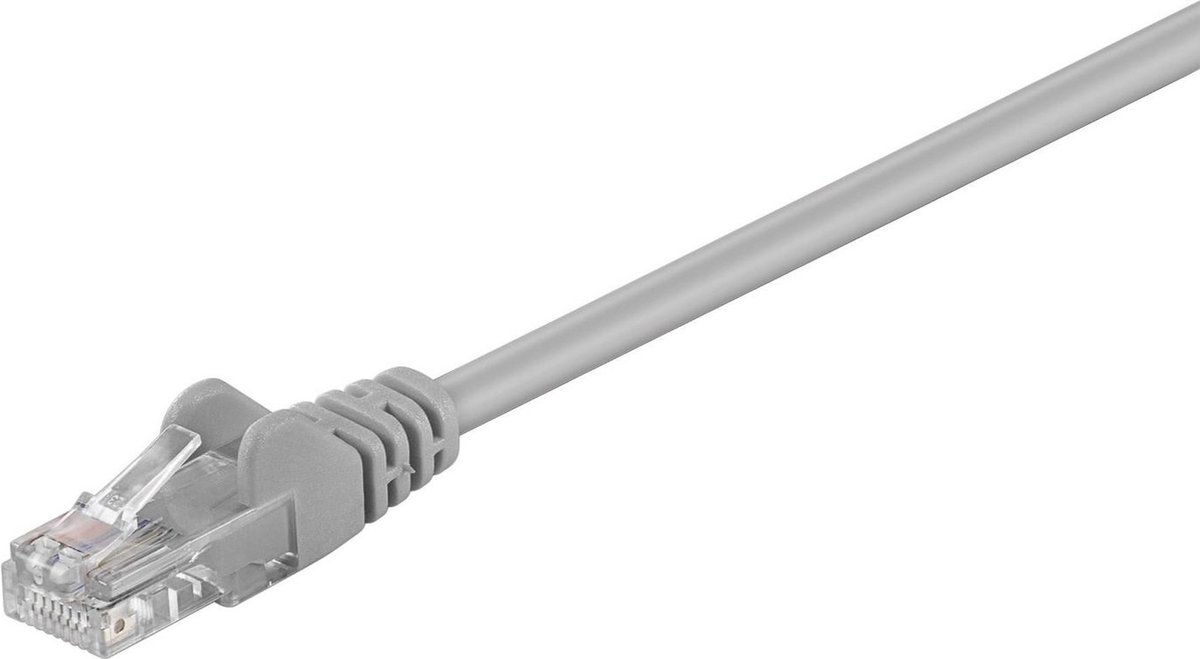 MicroConnect UTP550 RJ45 Câble réseau, câble patch   50 m gris  1 pc(s)