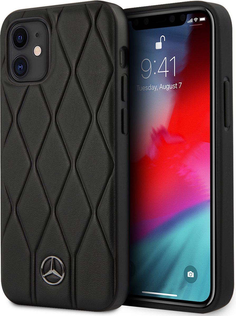 Mercedes Wave Line iPhone 12 mini Case - Black