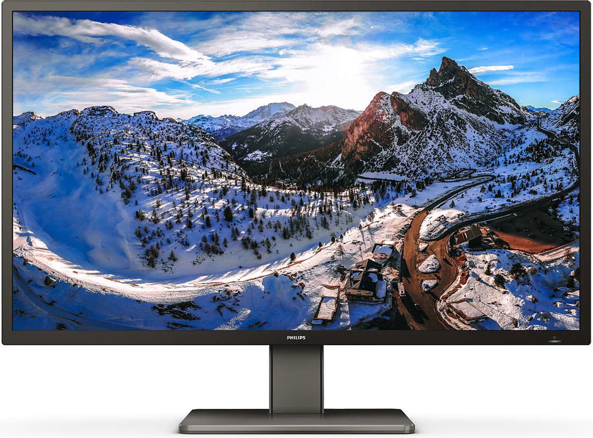 Moniteur LCD Philips Monitore 439P1/00 CEE G (A - G) 60.5 cm 23.8 pouces 3840 x 2160 pixels 16:9 4 ms HDMI™, USB-A, DisplayPort, USB-C® IPS LCD