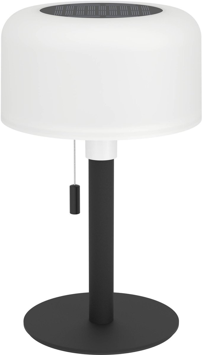 EGLO MONTAPALMA SOLCELLE BORD RGBW DÆMP HVID/SORT