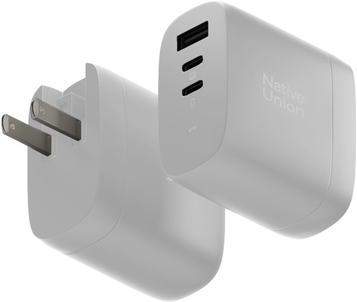 Native Union Fast GaN Charger PD 67W - White