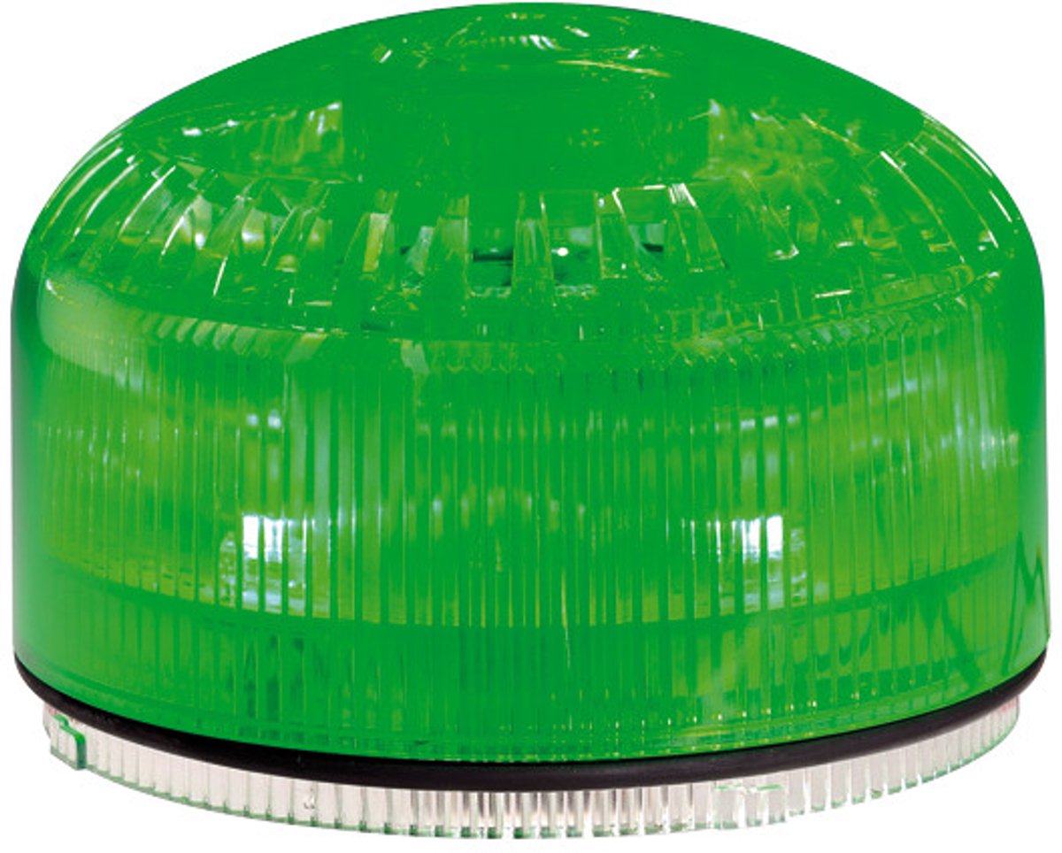 Grothe Générateur de son LED MHZ 8933 38933 vert flash, lumière permanente, gyrophare 105 dB