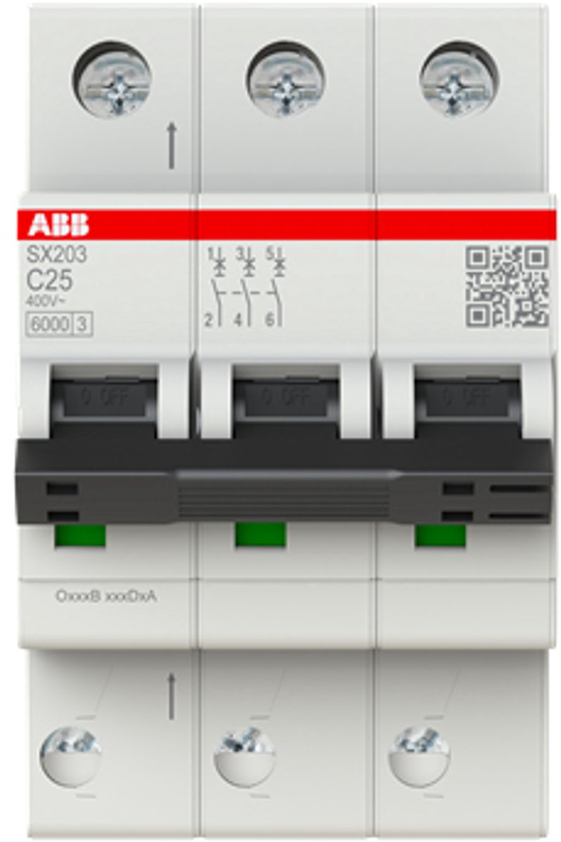 ABB 2CDS253003R0255 SX203-B25 #####Sicherungsautomat 25 A 440 V