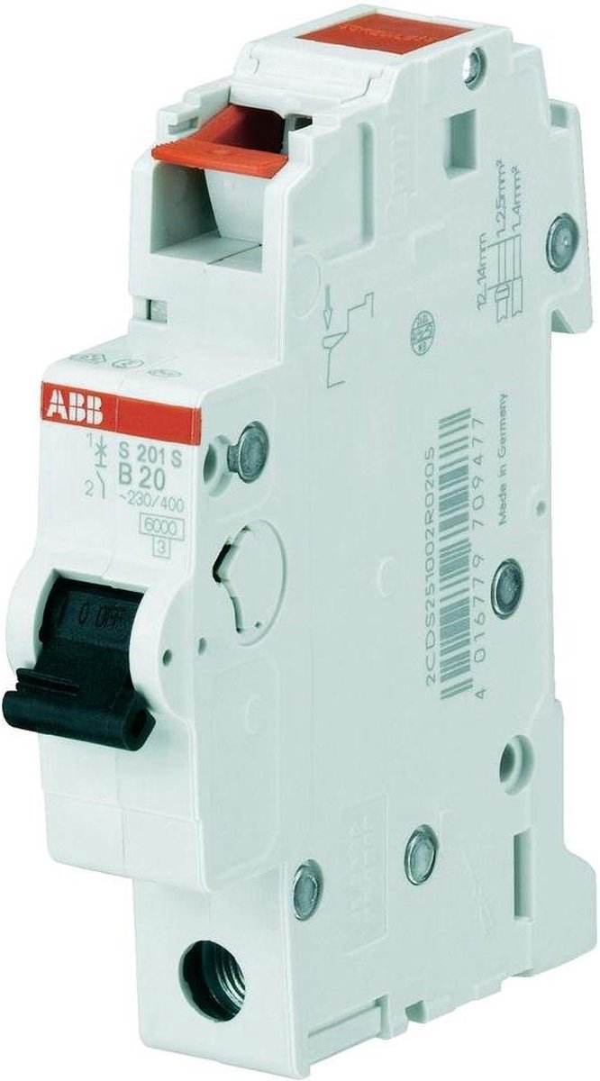 ABB 2CDS251002R0164 S201S-C16 #####Sicherungsautomat 16 A 230 V