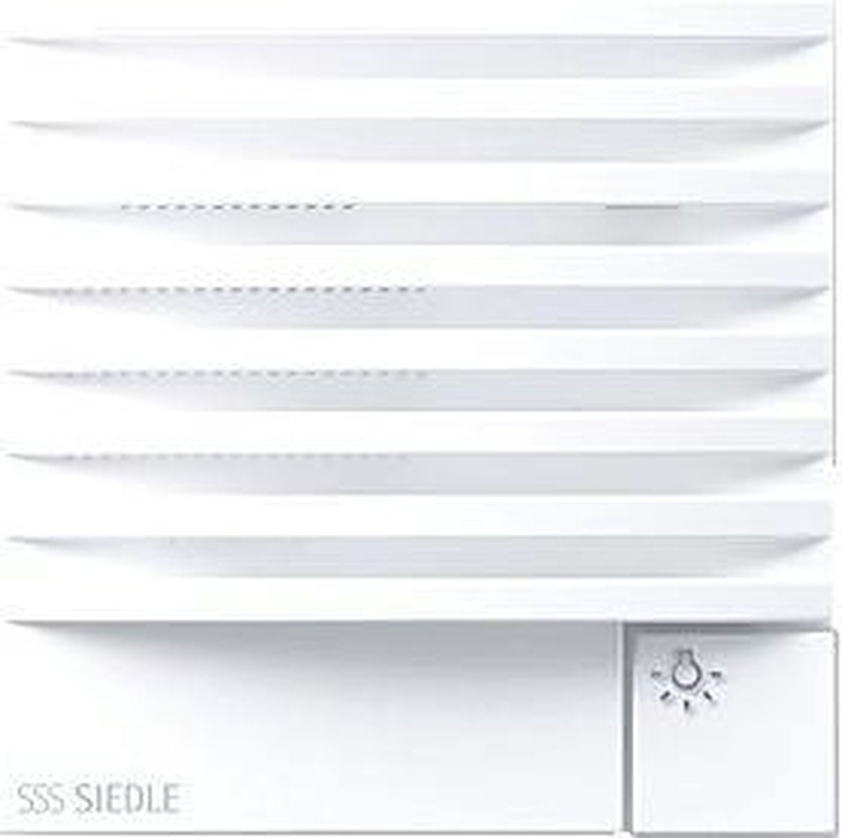 Siedle 200038829-00 Interphone classique filaire Module fonctionnel gris foncé