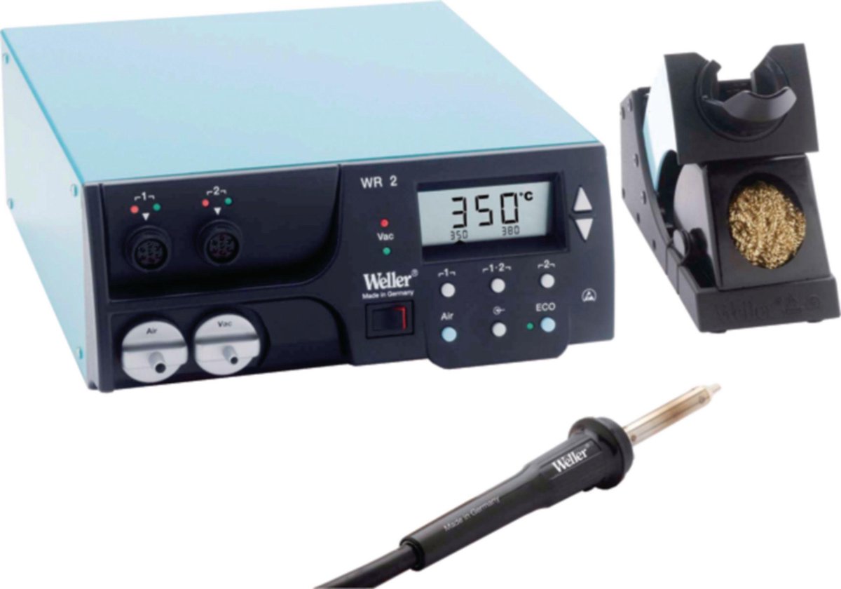 Unité dalimentation pour station de soudage/dessoudage;Weller WR 2000A Set numérique 300 W
