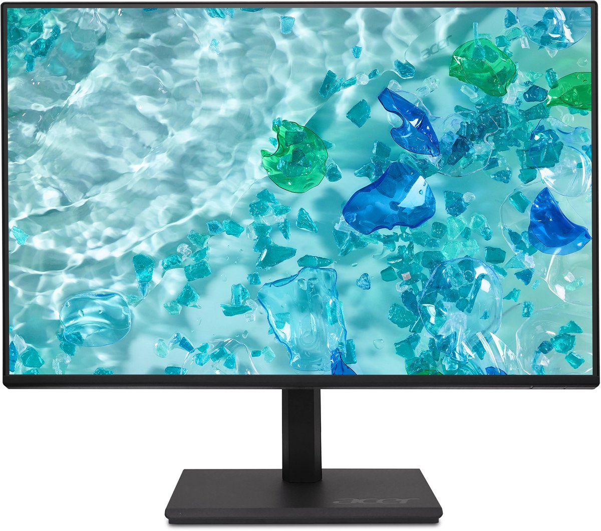 Moniteur LCD Acer B277UGb CEE E (A - G) 68.6 cm 27 pouces 2560 x 1440 pixels 16:9 4 ms HDMI™, DisplayPort, USB-C®, USB 3.1 (Gen 1), USB-B, RJ45, Audio-Line-out