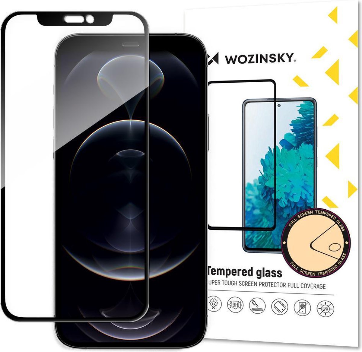 Wozinsky Full Glue Tempered Glass Tempered Glass for iPhone 13 mini