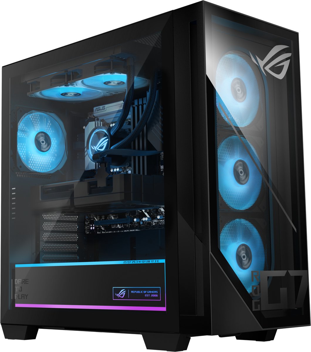 Asus PC de gaming ROG G700 2.5 cm (1 pouces) 265KF 5.5 GHz 16 GB RAM 1 TB SSD Nvidia GeForce RTX 5080 GDDR7 90PF0561-M03KX0