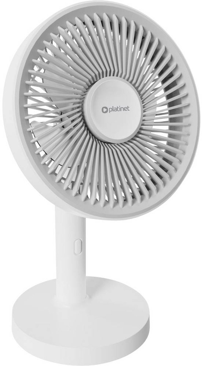 Platinet PRDF0576 Ventilateur de table 4 W avec batterie