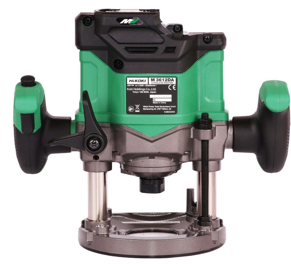 HiKOKI Défonceuse M3612DAW2Z M3612DA sans batterie, sans chargeur