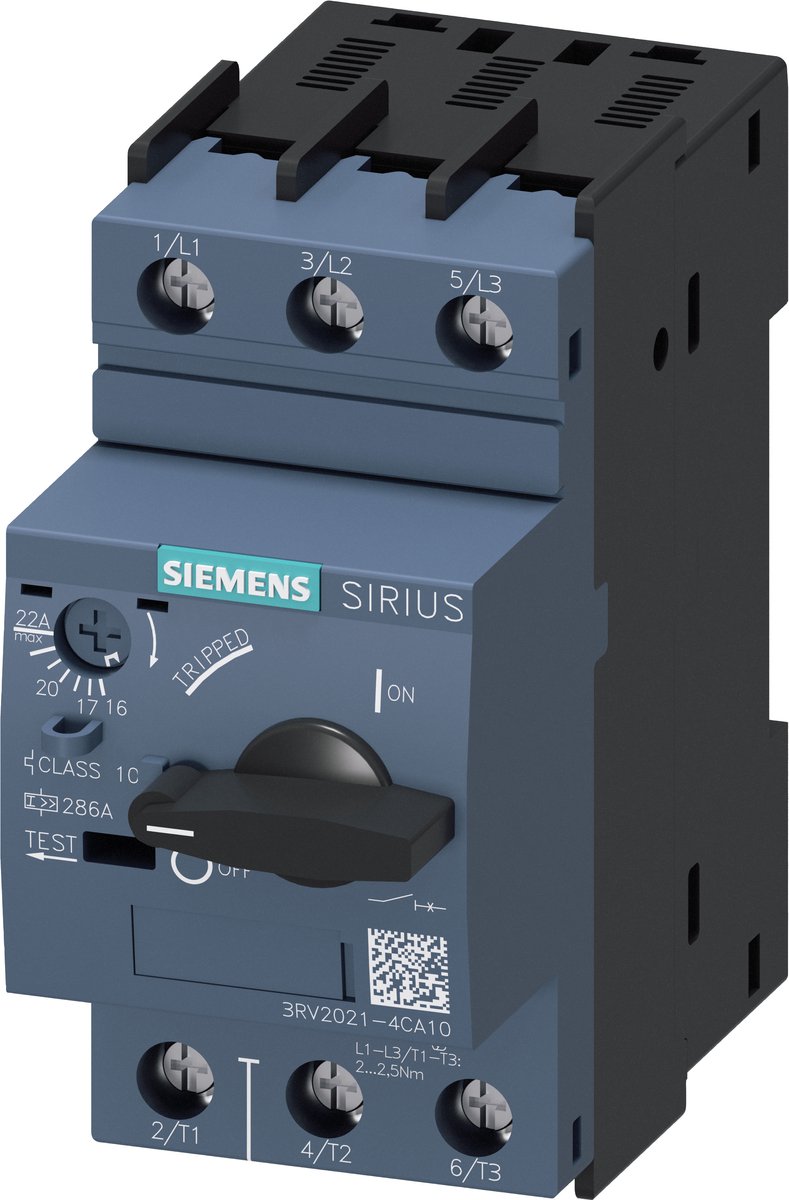 Disjoncteur Siemens 3RV2021-4CA10 1 pc(s)