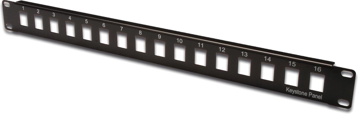 DIGITUS 16-Port Modular Patch Panel