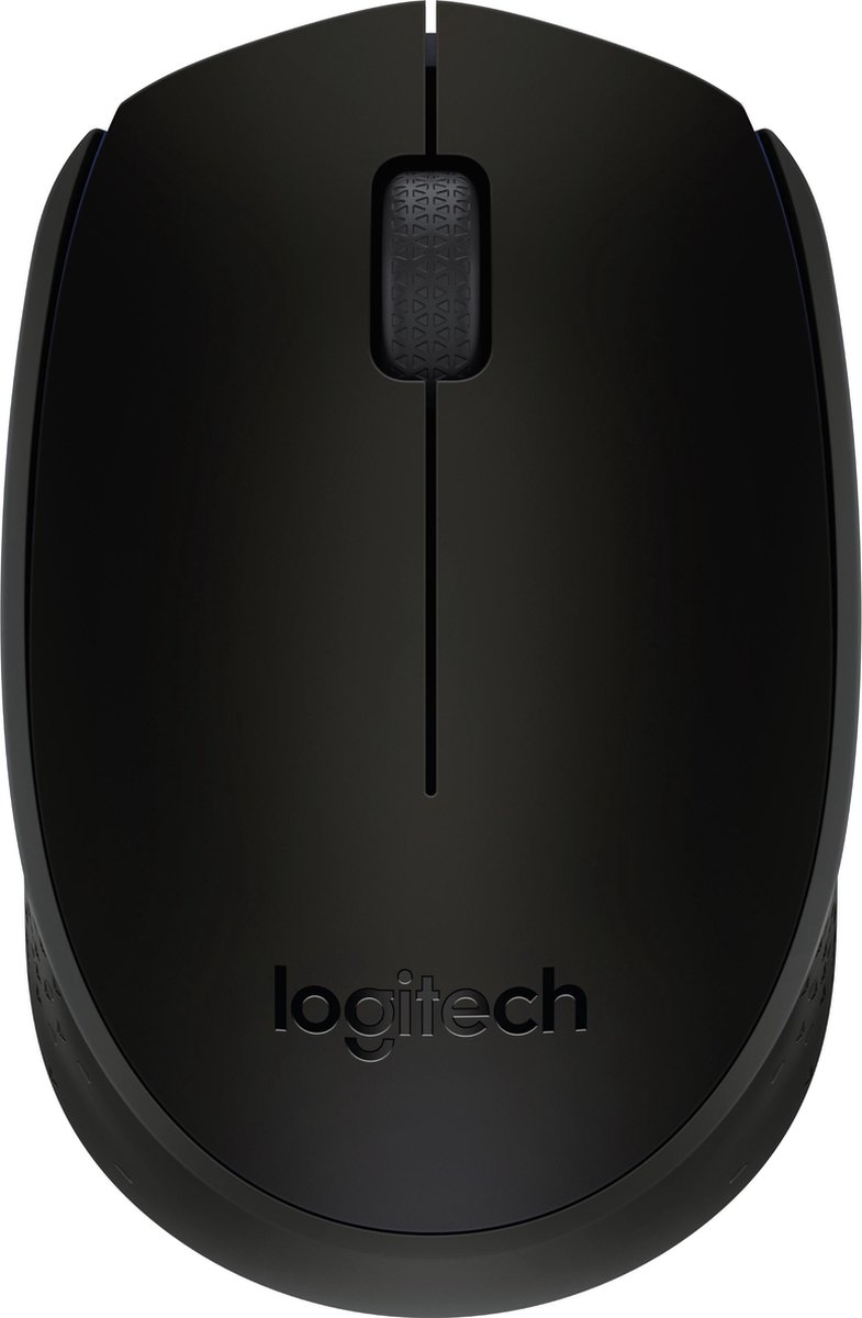 Logitech B170 Wireless Mouse - Mus - Optisk - 3 knapper - Sort