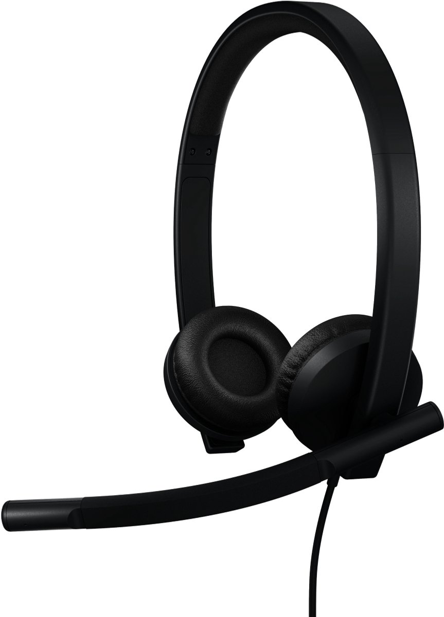 Logitech LOGI H570e Stereo Teams version Headset Micro-casque supra-auriculaire filaire noir Noise Cancelling Touche Microsoft Teams téléphone