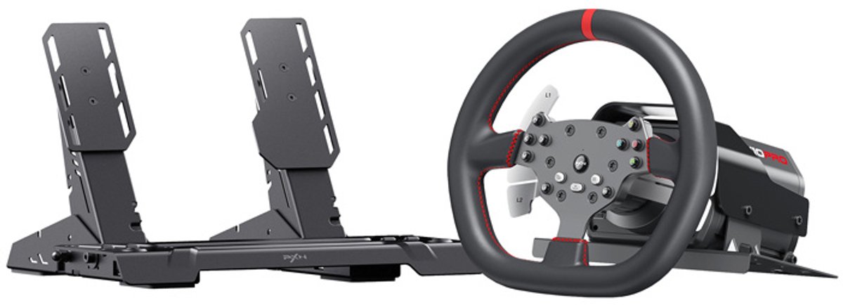 PXN V10 Ultra Gaming Set - Wheel Pedals Clamps Accessories