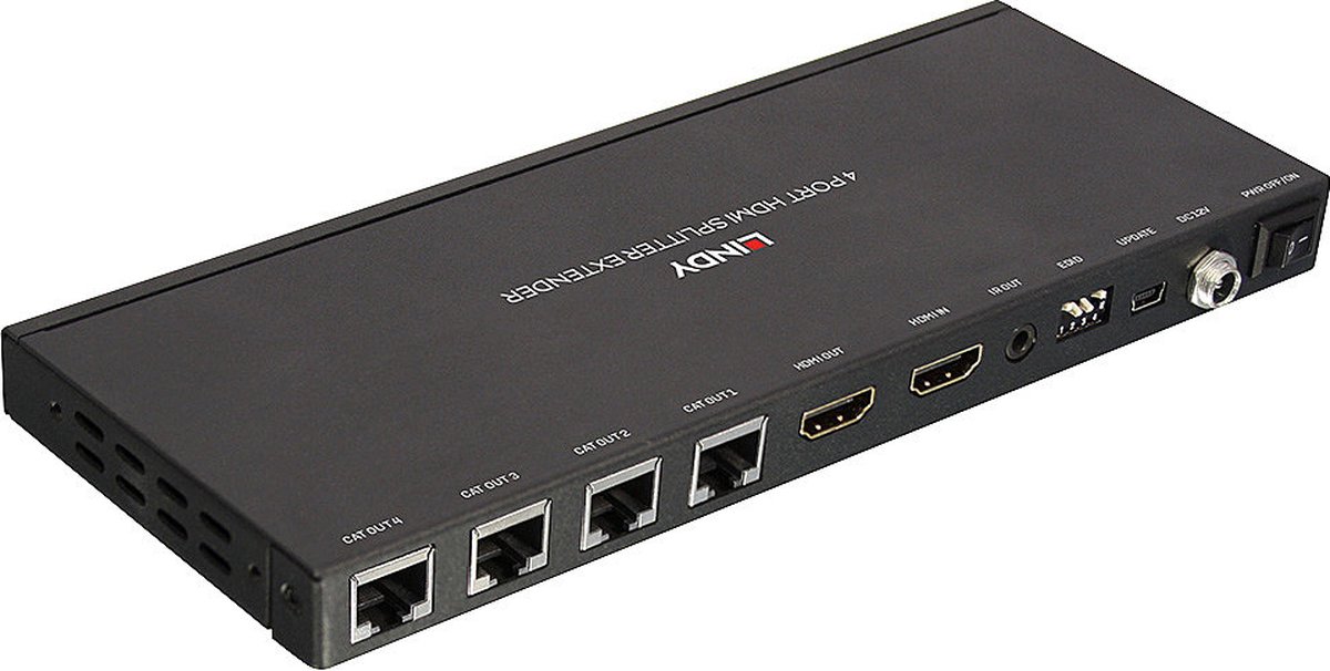 Lindy Cat.6 HDMI & IR Splitter Extender with Loop Out