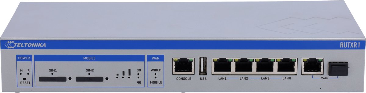 Teltonika RUTXR1 Routeur LTE Modbus