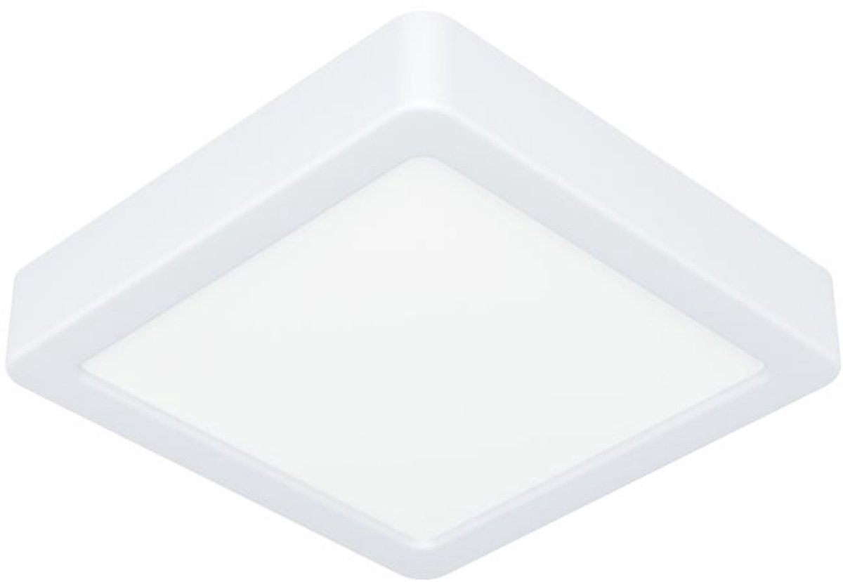 EGLO FUEVA 6 PLAFOND 150X150 CCT 7W 1100LM IP44 HVID