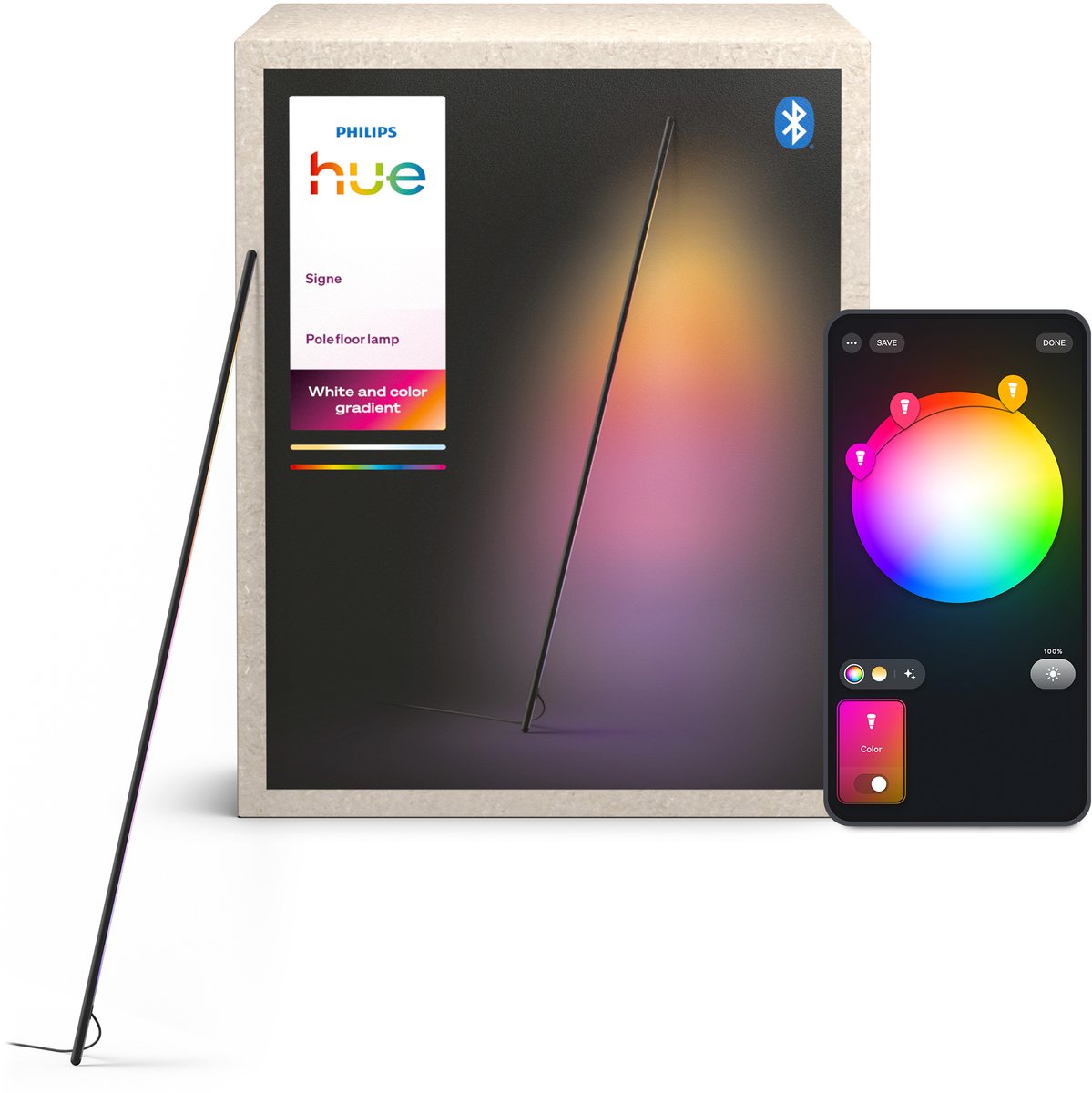 Philips Hue Signe gradient pole