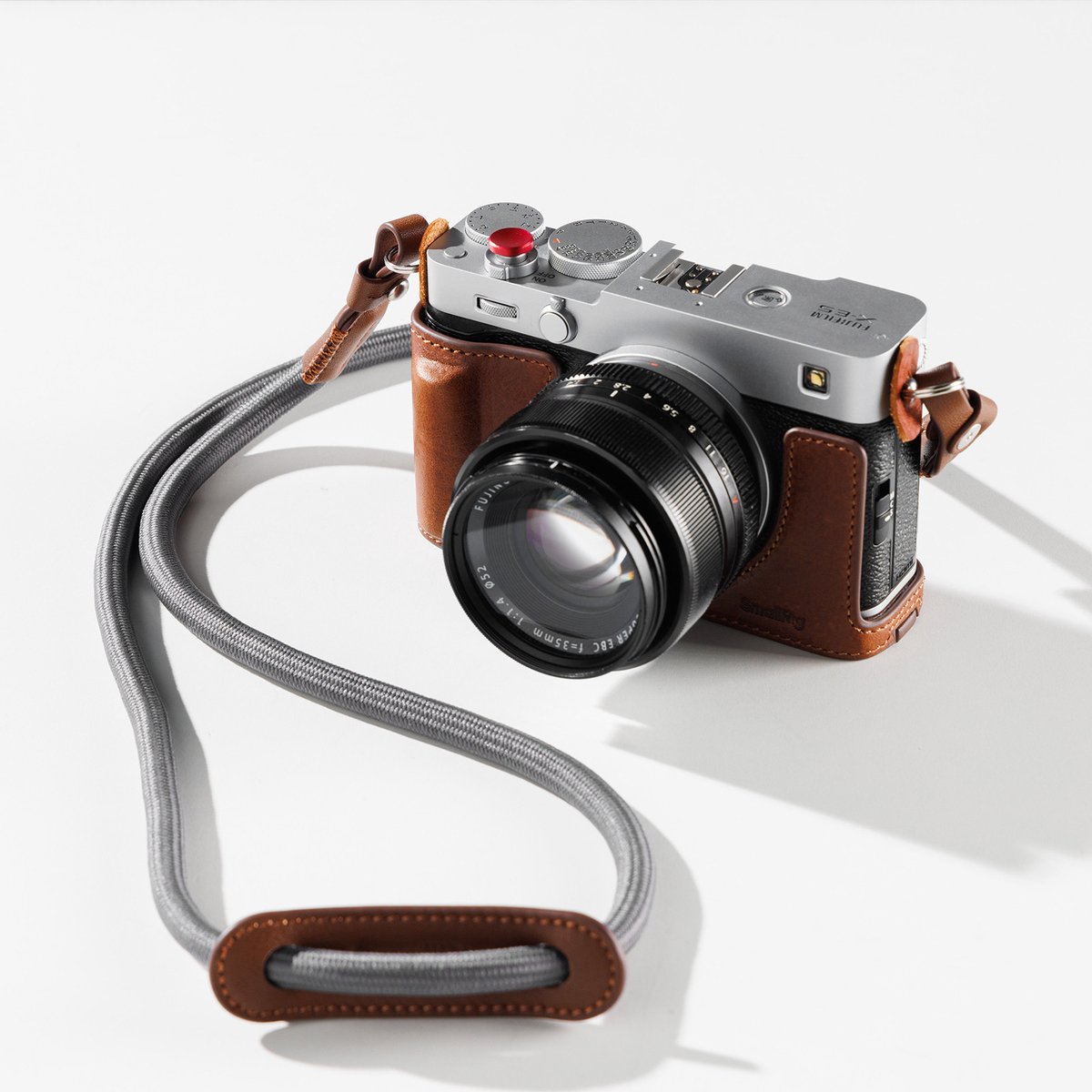 SmallRig 5449 Leather Case Kit for FUJIFILM X-E5 Brown