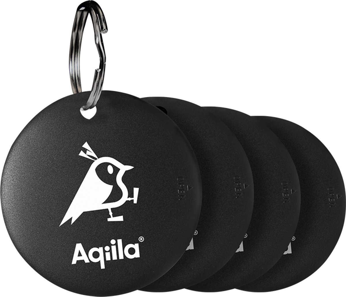 Aqiila Tagbird - 4-pack - Smart Tag - iOS & Android