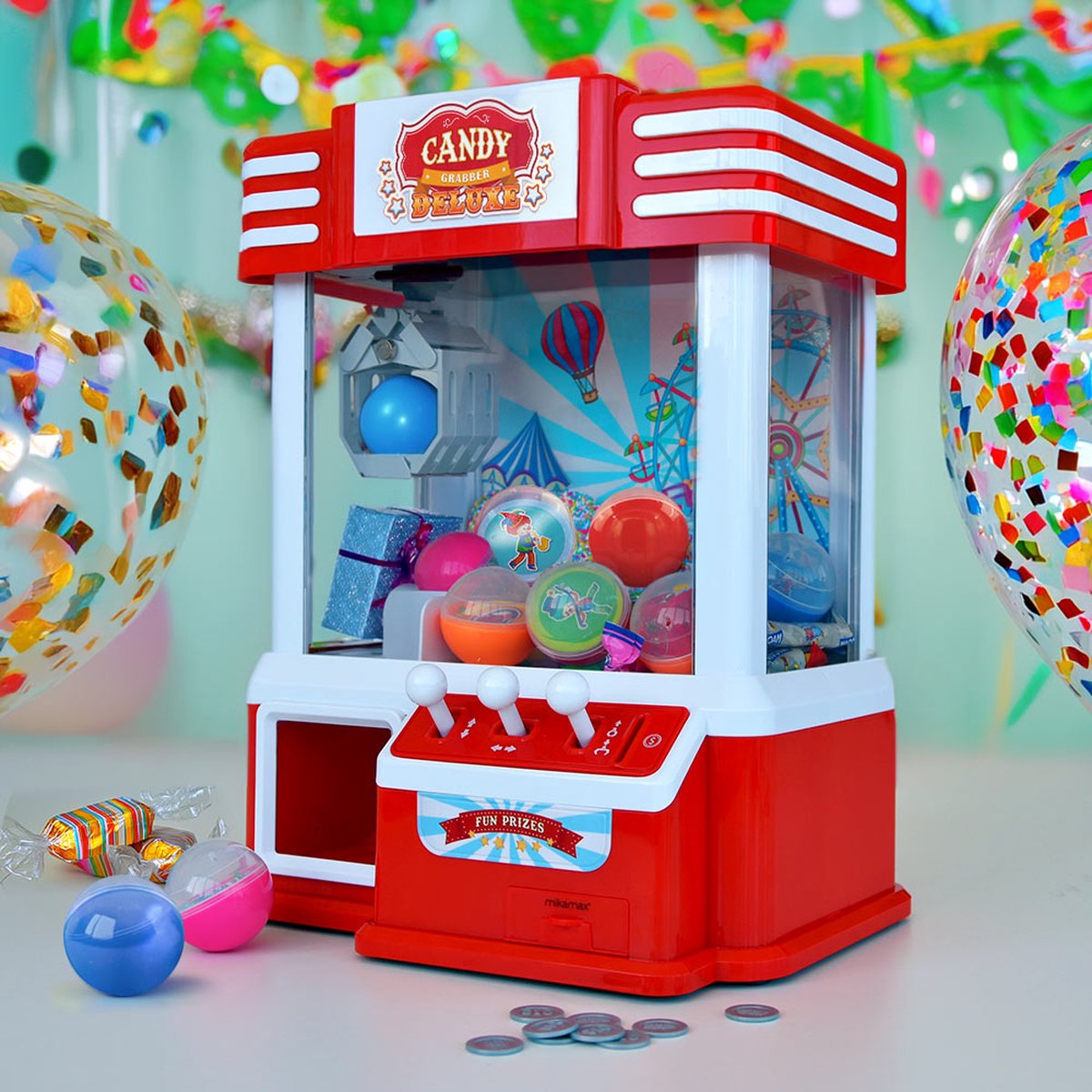 Mikamax Candy Grabber Deluxe - Slikautomat med Klo