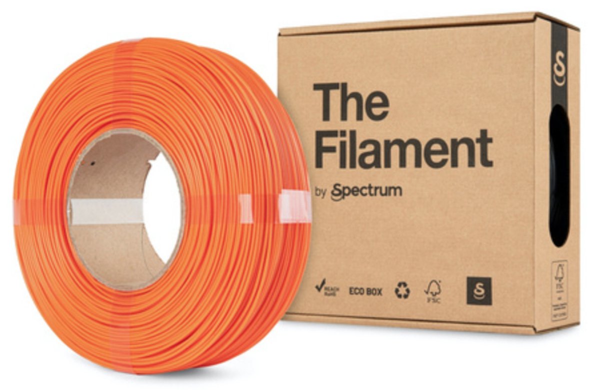 Spectrum The Filament / ReFill PLA / Machinery Orange / ⌀ 1.75 mm / 1 kg