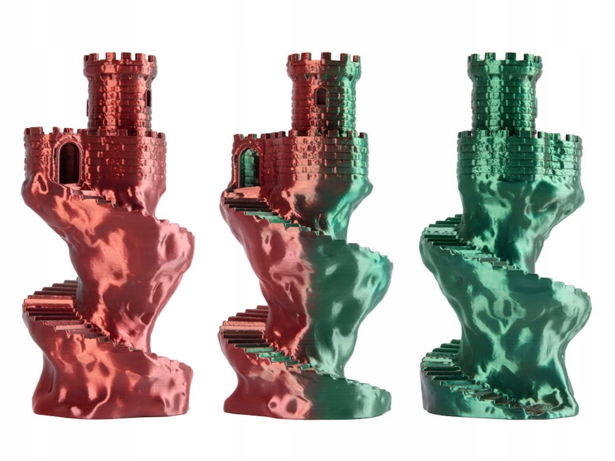 Spectrum 3D Filament / PLA Magic SILK / Forest Flame / ⌀ 1.75 mm / 1 kg