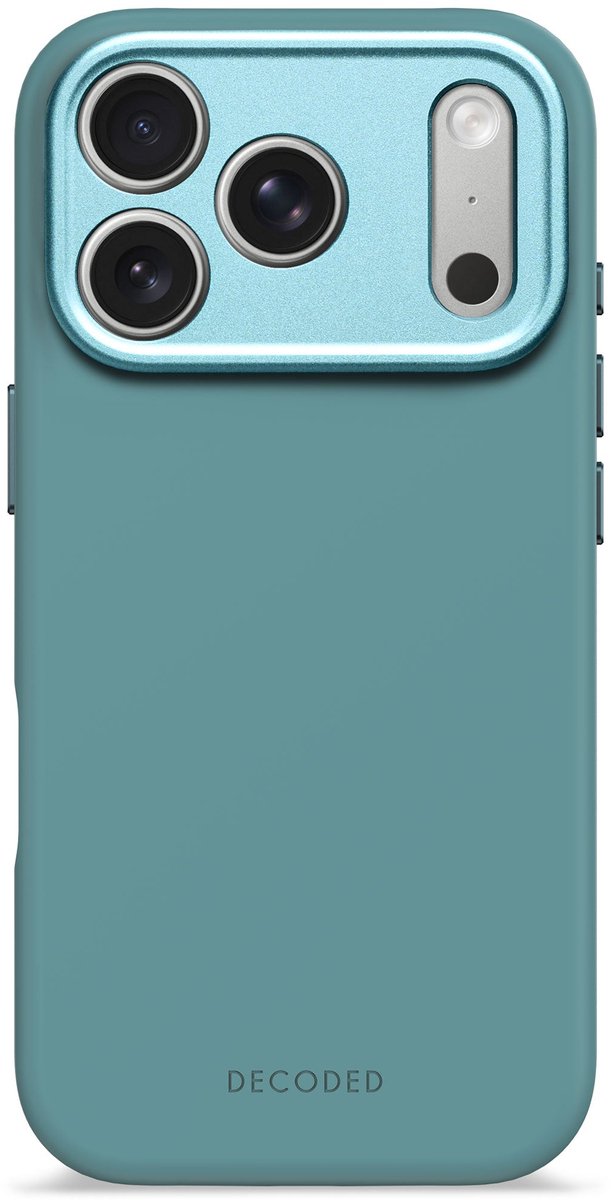 Decoded AntiMicrobial Silicone Coque arrière iPhone 17 Pro bleu D25IPO17PBCS9RB