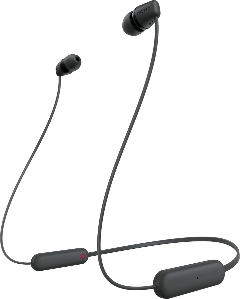 Sony WI-C100 - Wireless In-ear Headphones - Black